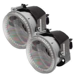 Jeep Commander Headlight Halo Kit - ORACLE Lighting - Pre-Assembled LED - Blue - `06-`10